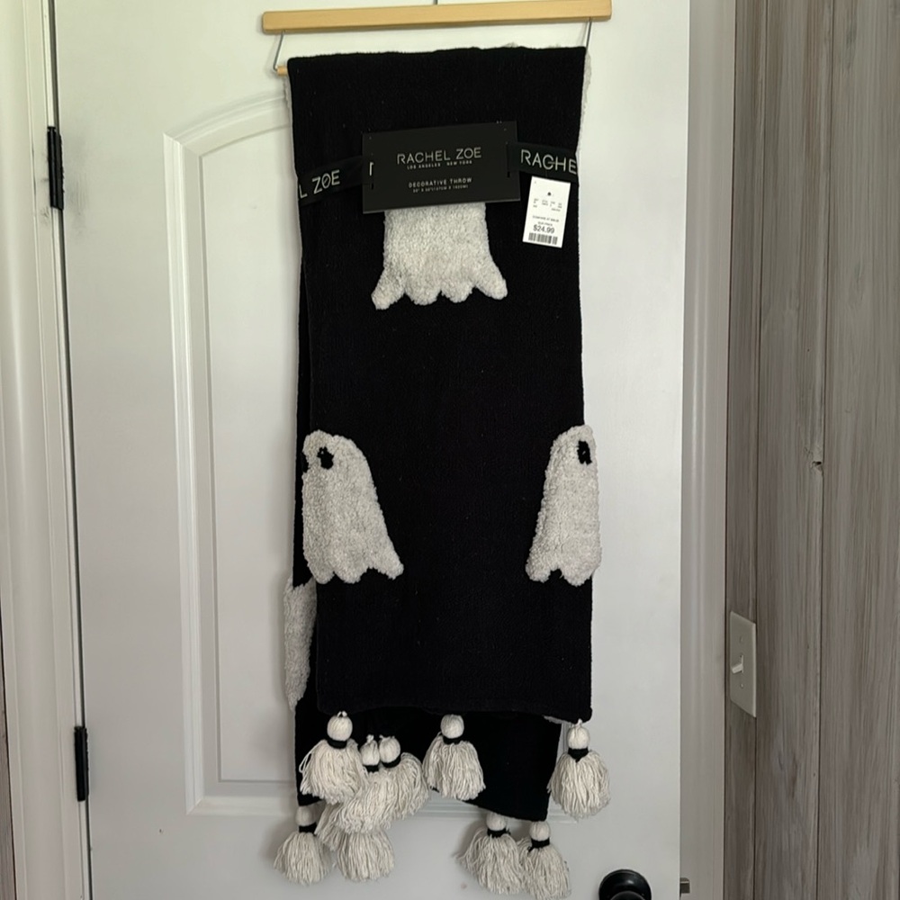 Ghost blanket Rachel zoe